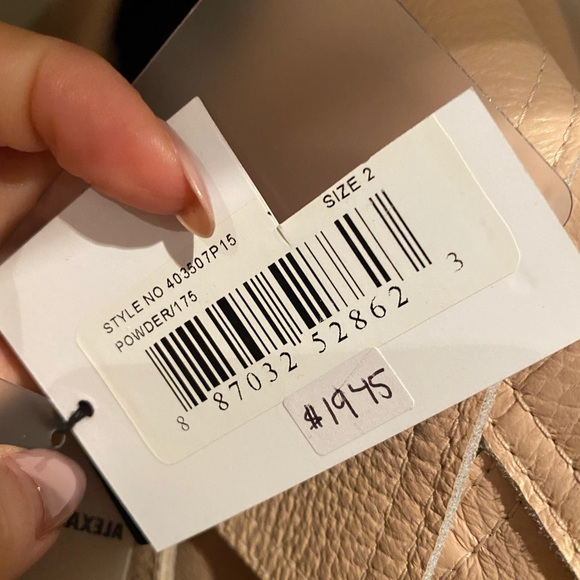 HOST PICK 🌸 T by Alexander Wang Powder Pink Leather Jacket (Multiple sizes) NWT - Picture 9 of 15